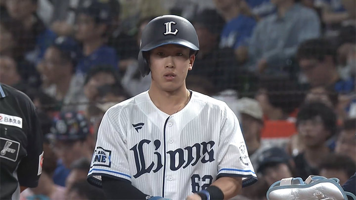 滝澤夏央が先制タイムリー！「積極的に振りにいった」｜パ・リーグ.com