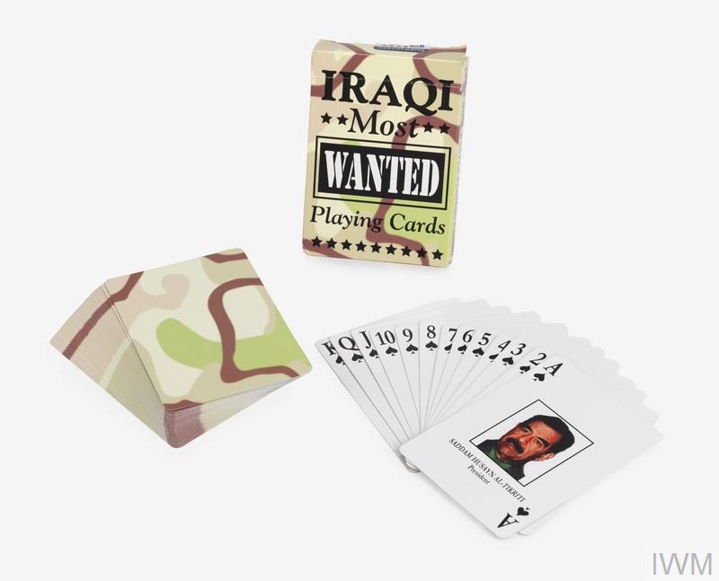 playing cards, Iraqi Most Wanted | Imperial War Museums