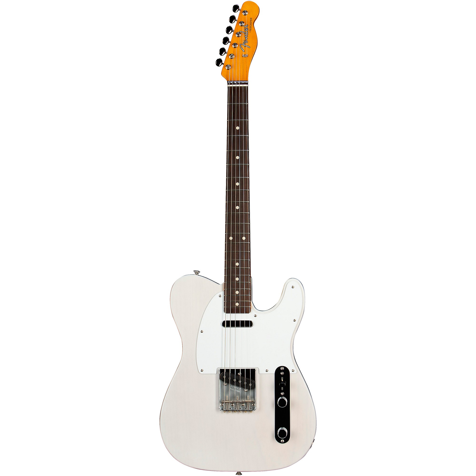 Fender Jimmy Page Mirror Telecaster Electric Guitar White Blonde