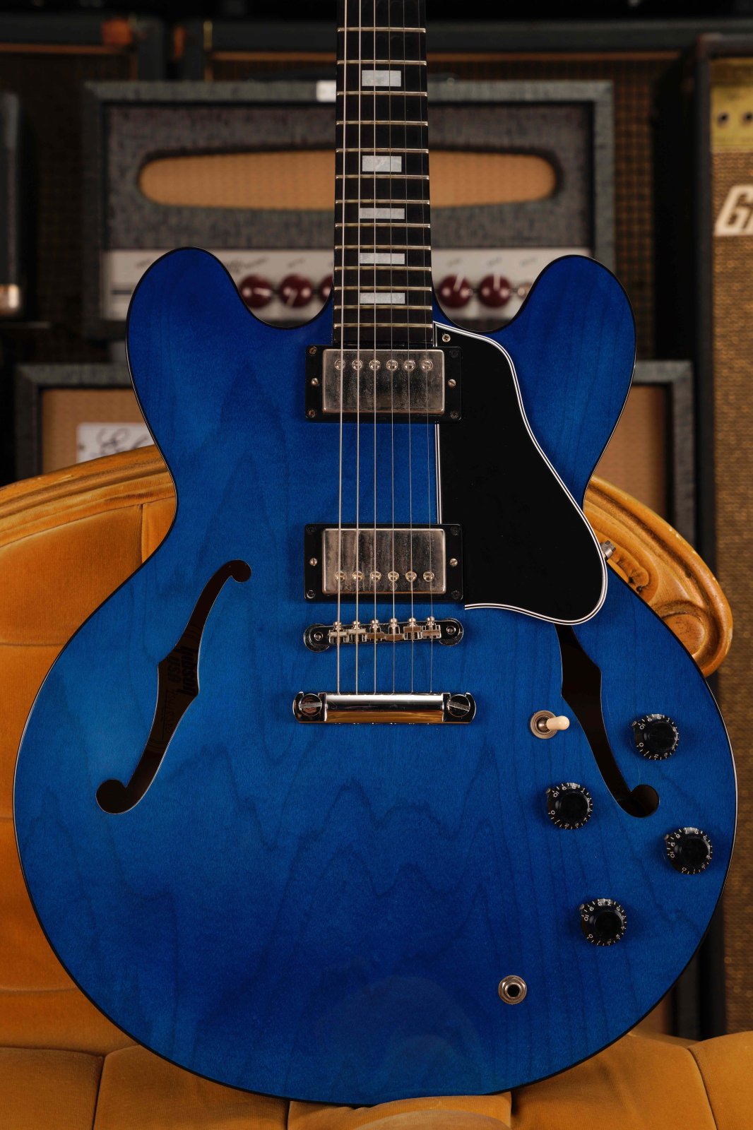 1998 Gibson ES-335 Limited Edition Translucent Blue