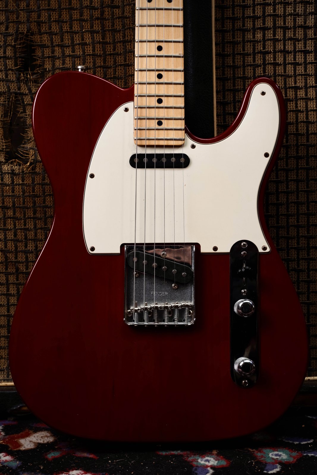 2006 Fender Highway One Telecaster Wine Red