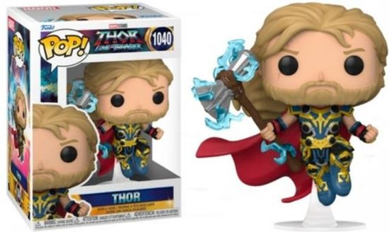 Funko Pop Marvel: Thor Love and Thunder - Thor - 9,5 cm - #1041 | bol