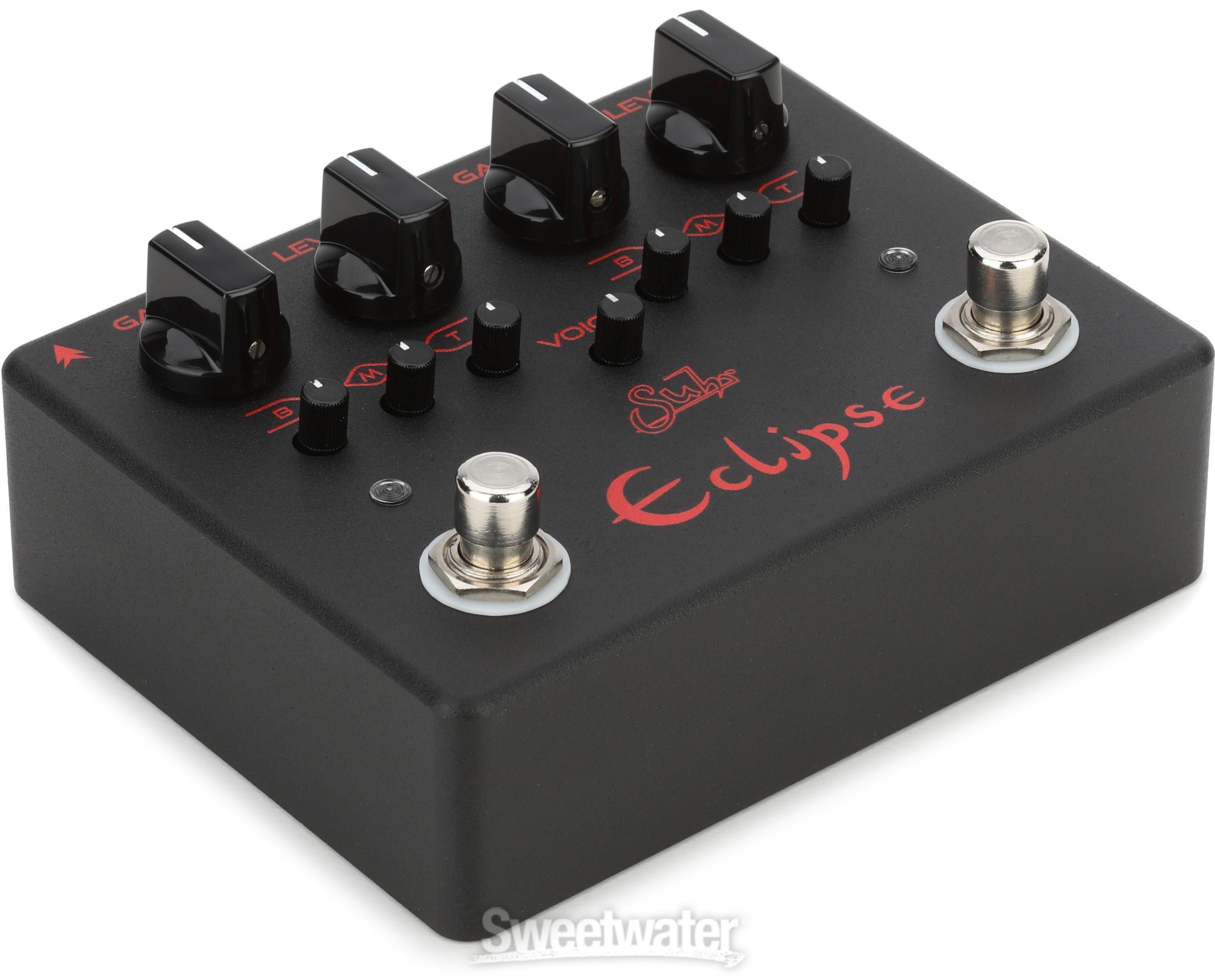Suhr Eclipse Dual-channel Overdrive/Distortion Pedal - Black