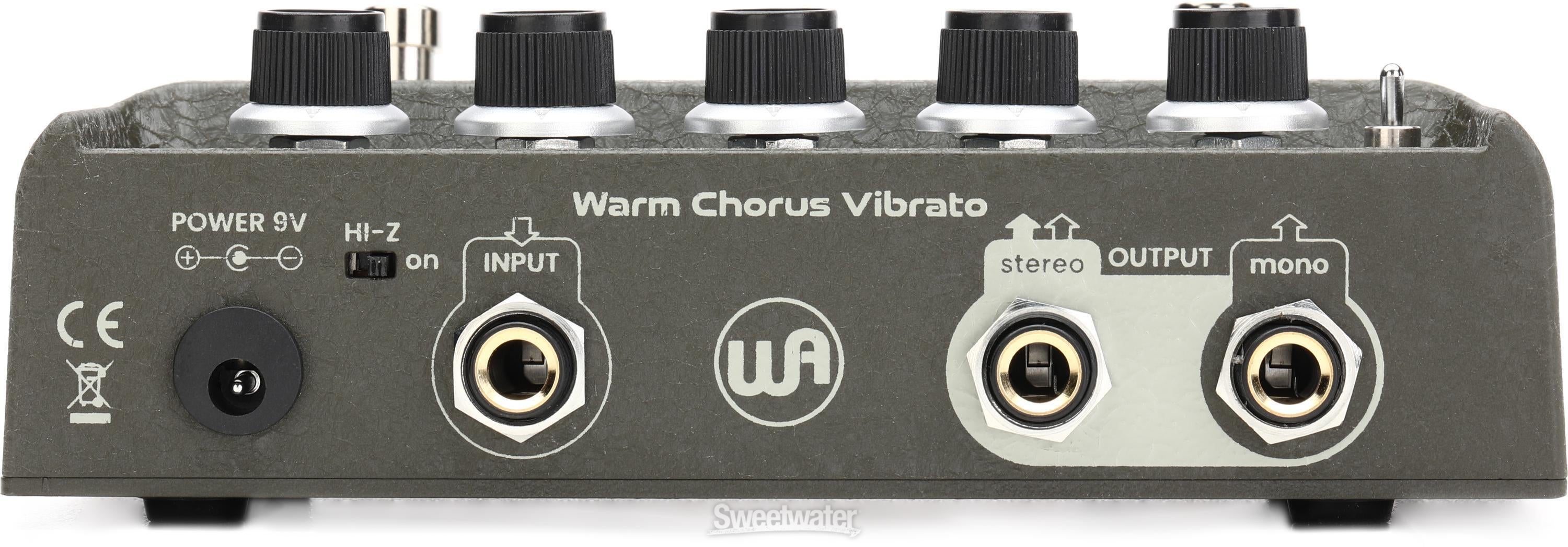 Warm Audio WA-C1 Stereo Chorus/Vibrato Pedal | Sweetwater