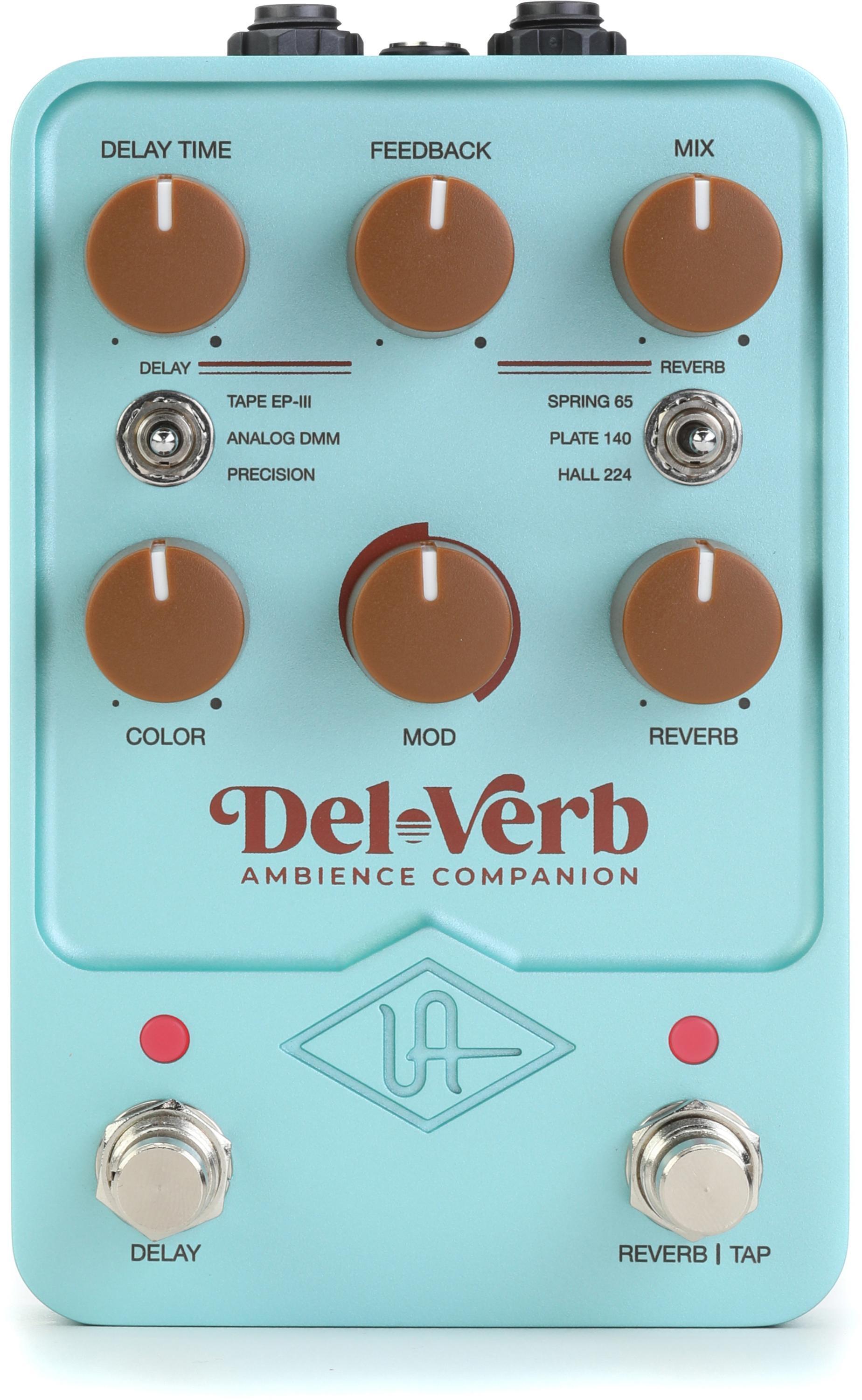 Universal Audio Del-Verb Ambience Companion Reverb and Delay Pedal