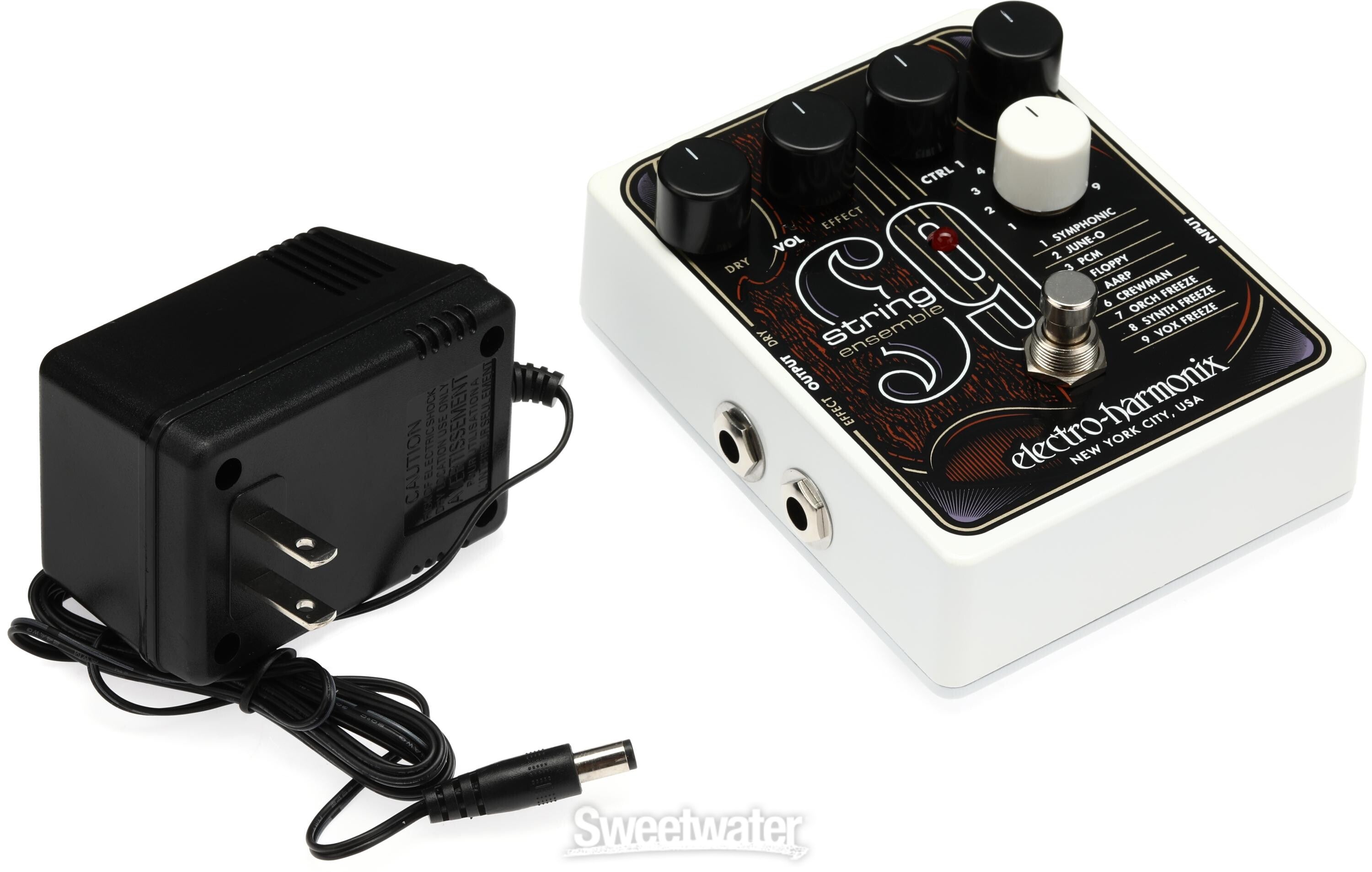 Electro-Harmonix String9 String Ensemble Pedal Reviews | Sweetwater