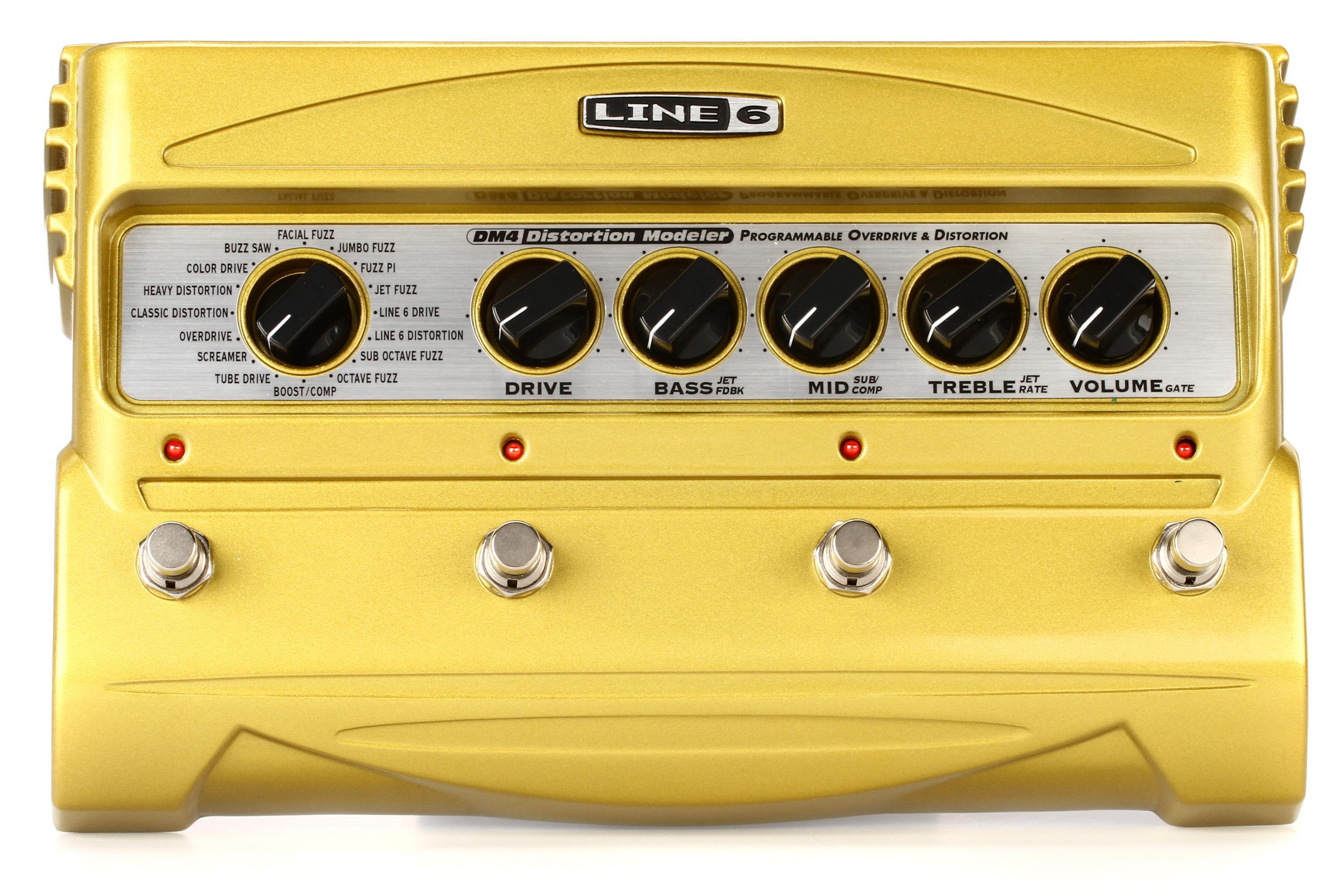 Line 6 DM4 Distortion Modeler Pedal | Sweetwater