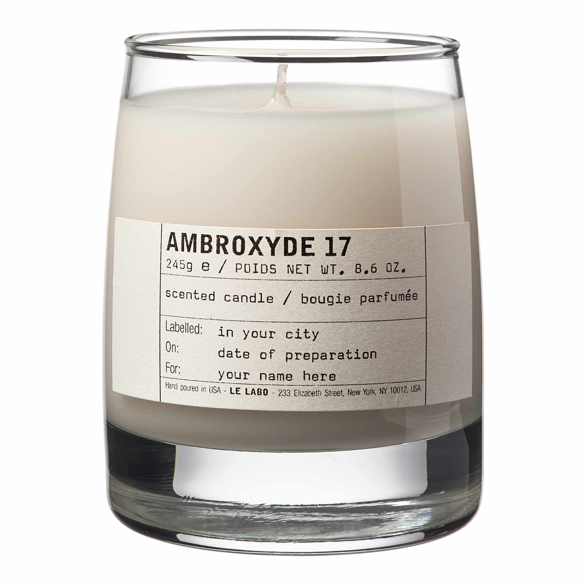 Le Labo Ambroxyde 17 Classic Candle