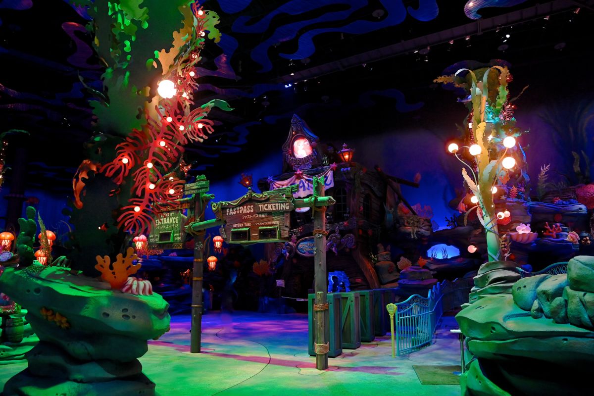 人魚姫アリエルに会える！マーメイドラグーンシアター グリーティング -