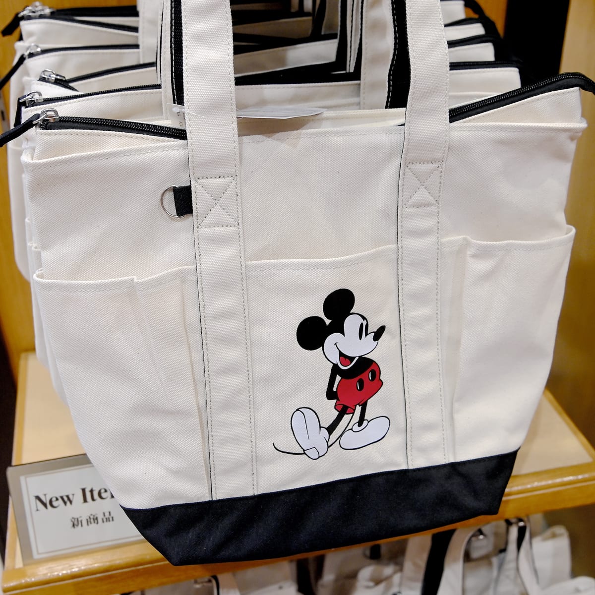 豊富なポケット＆Dカン付き！東京ディズニーランド ミッキー・ミニー