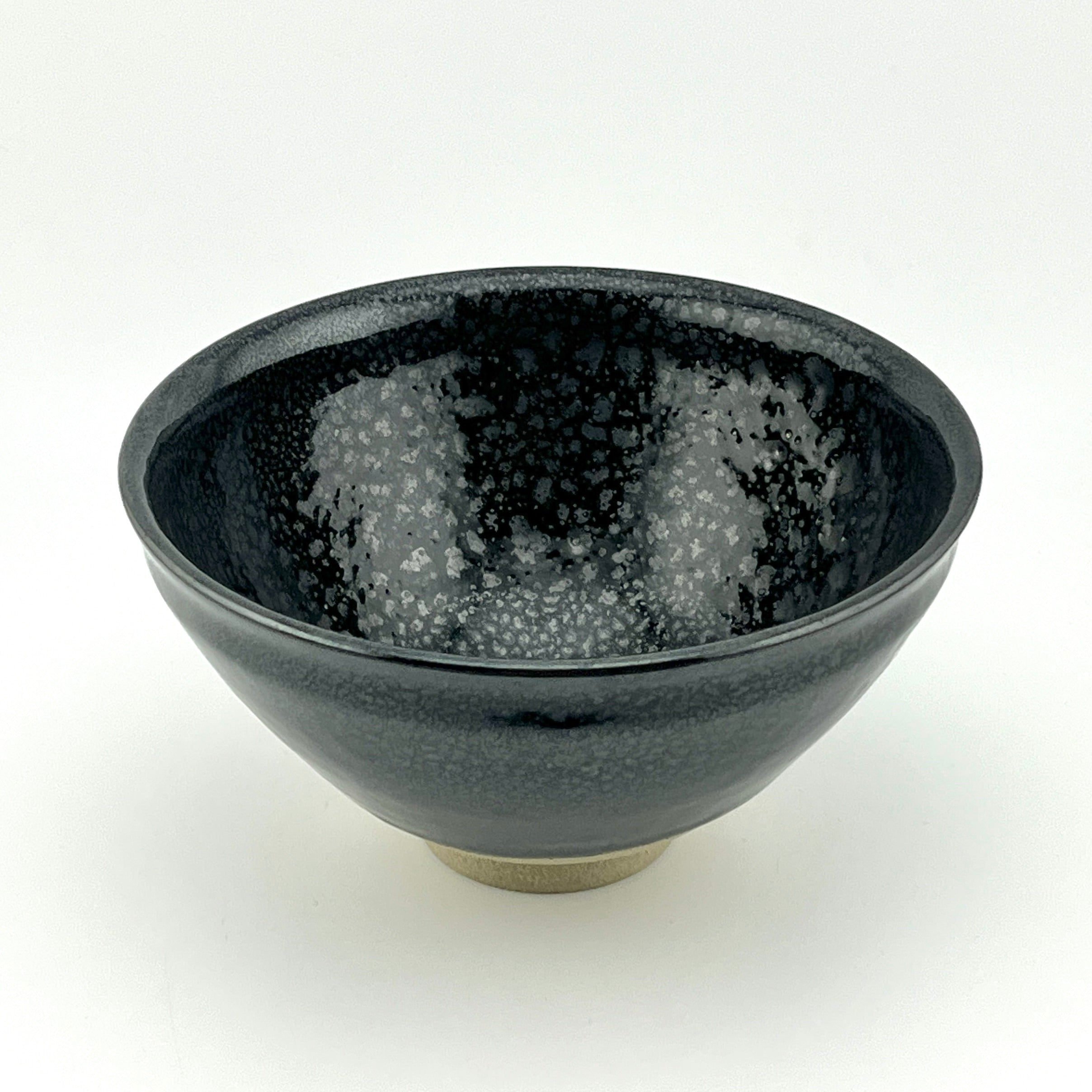 有田焼 文化勲章受章作家 青木龍山作 油滴天目茶盌 – 生活民芸 なかむた