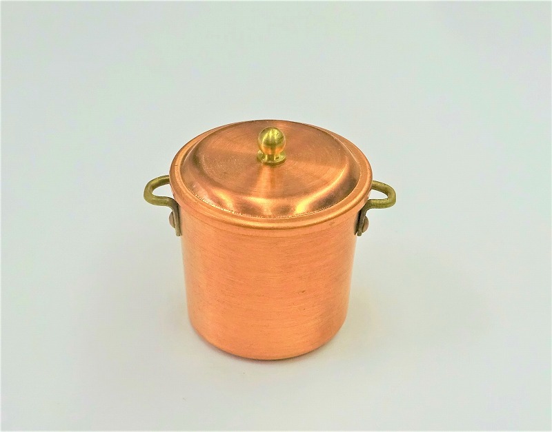 寸胴鍋・銅製中 - ミニ厨房庵(TYA Kitchen)