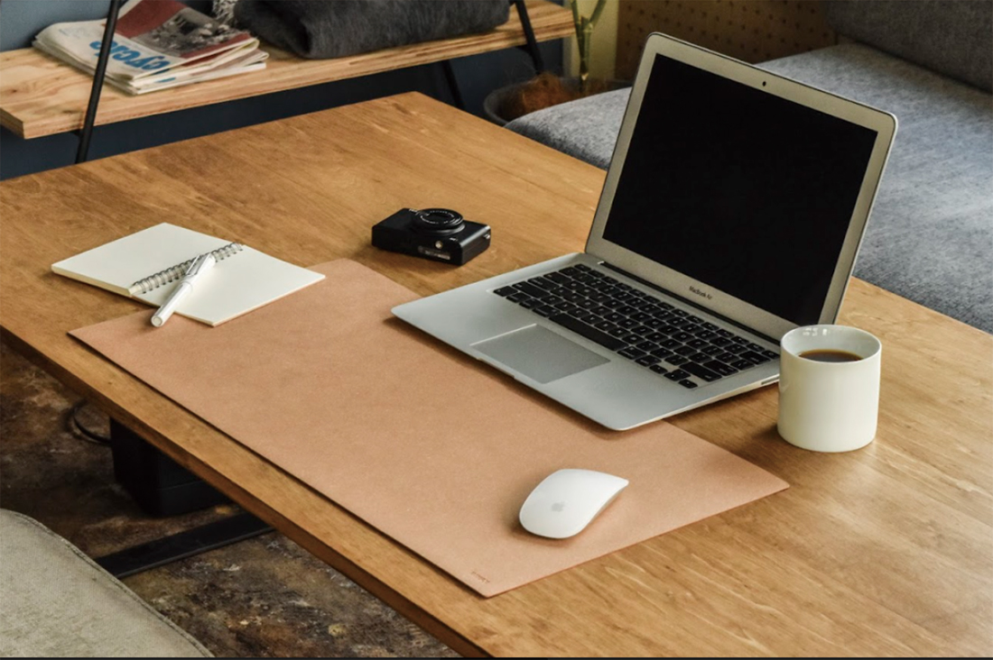 Recycled Leather Desk Mat LARGE - MIWAX ミワックス| カッティング