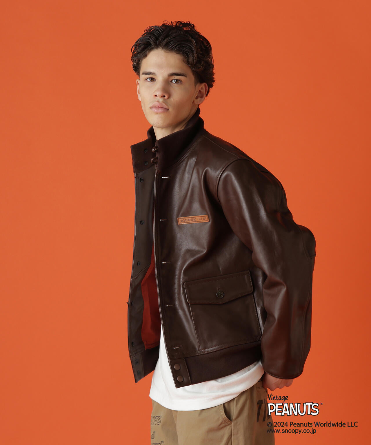 AVIREX × PEANUTS》A-1 