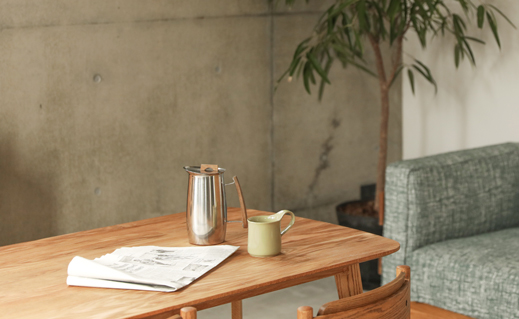 オークのテーブルをカジュアルに - CAB TOP - MOMO NATURAL