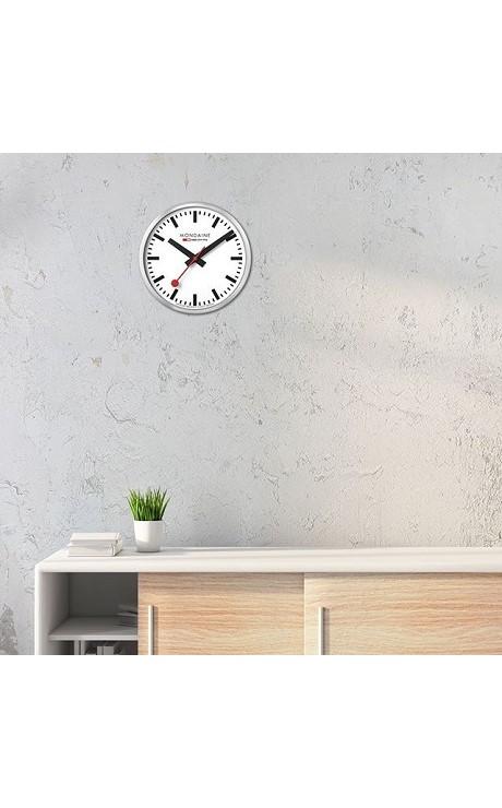 人気商品】ウォールクロック 25cm ホワイト – MONDAINE JAPAN ONLINE STORE