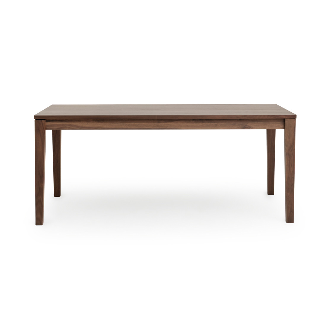 Dark brown wood extendable dining table - NICOLAS | Mobilia Canada