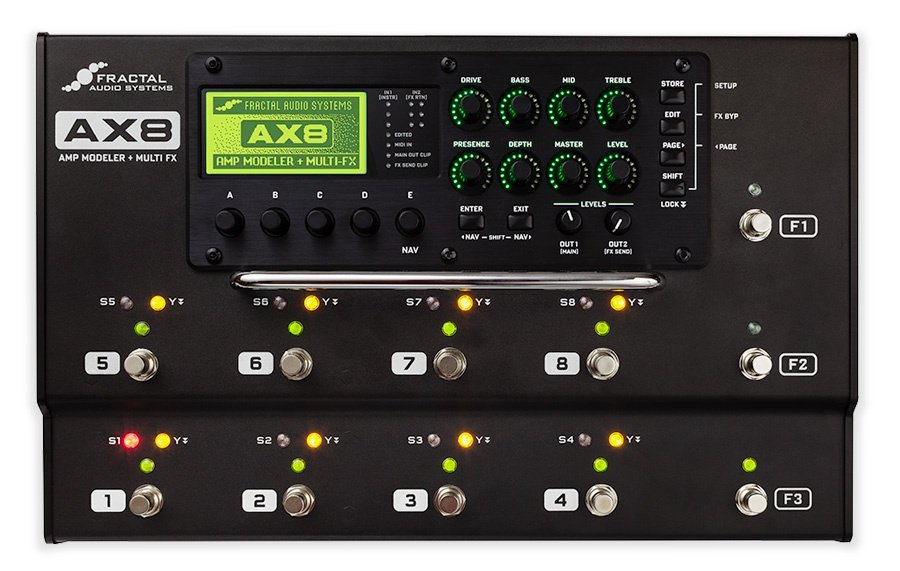 Fractal Audio Systems Ax8 - Pedal on ModularGrid