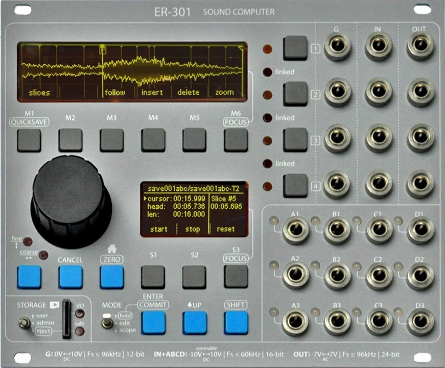 Orthogonal Devices ER-301: Sound Computer (Nostalgia Panel