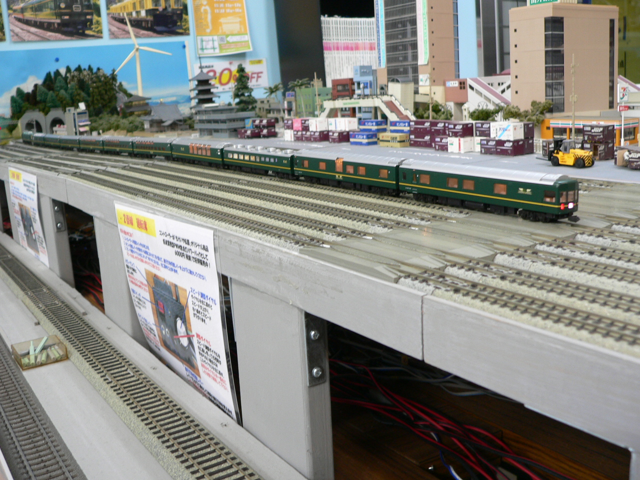 カトーのトワイライトエクスプレス室内灯取付済特製品をEF81付フル