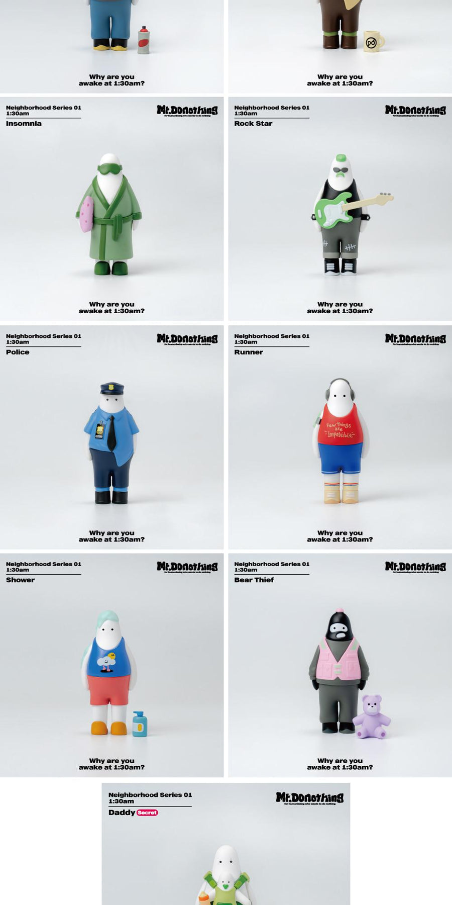 MR.DONOTHING·ミスタードゥーナッシング | Neighborhood Series 01