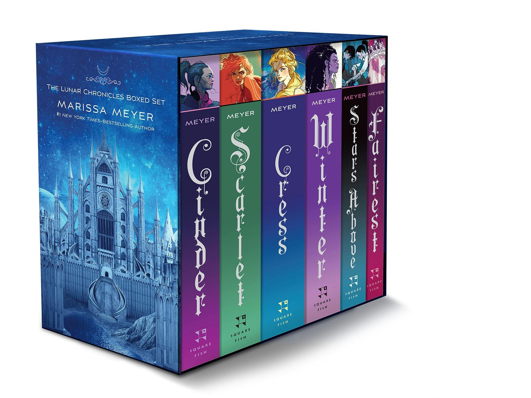 The Lunar Chronicles Boxed Set: Cinder, Scarlet, Cress, Fairest