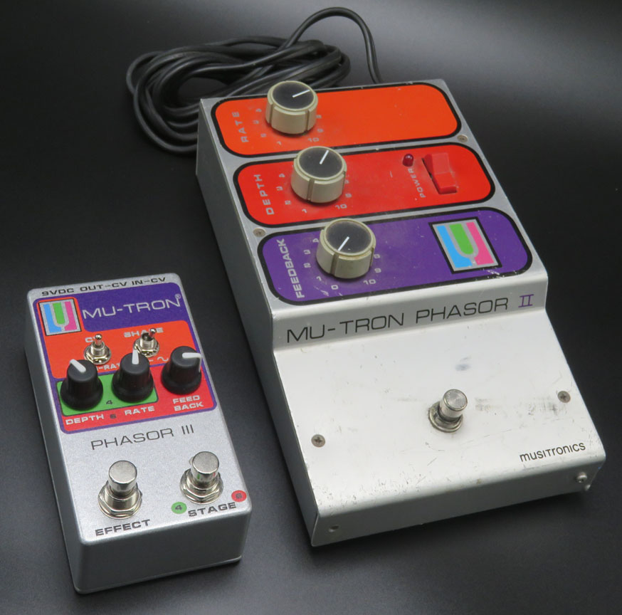 Phasor III Vintage Silver – Musitronics Mu-Tron