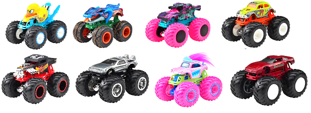ホットウィール モンスタートラック 1:64 アソート 8台セット（国内