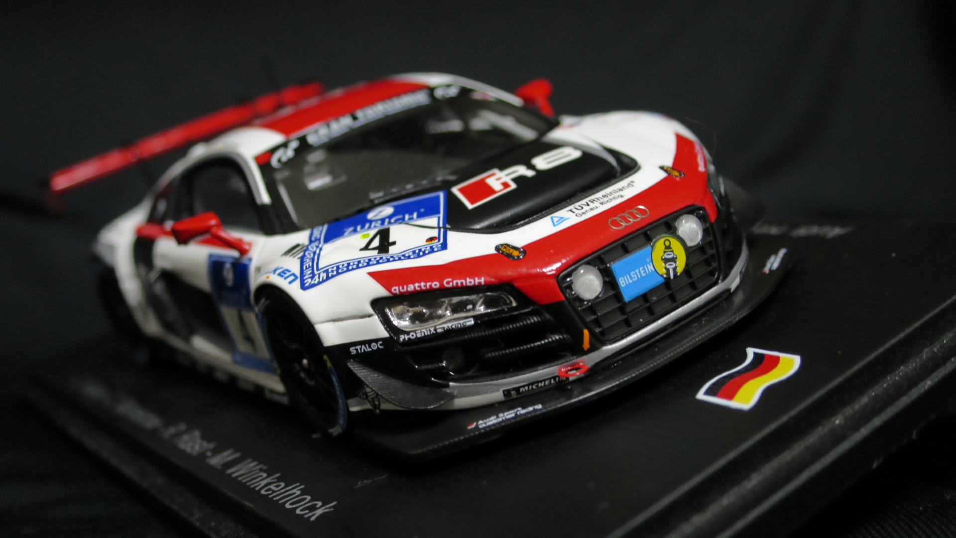 Spark 1/43 Audi R8 LMS Ultra Winner ADAC 24h Nürburgring 2014