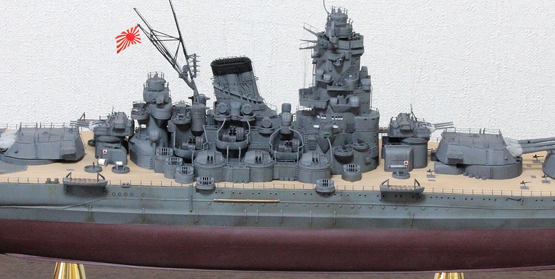 戦艦 大和 1/200 徹底ディティールアップ製作記 ニチモ NICHIMO 日本
