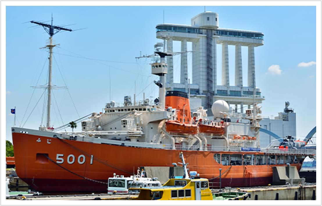 レア希少　南極観測船　ふじ　盾　海上自衛隊 南極観測船ふじ｜名古屋港水族館ホームページ<公式>