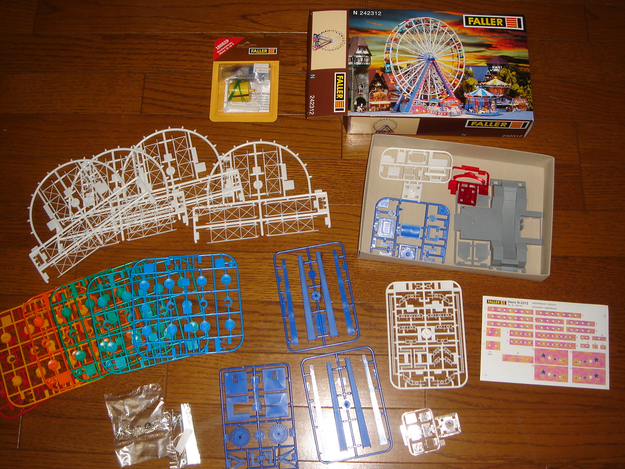 FALLER社Nゲージ観覧車用照明セット 2423173 FALLER社Nゲージ観覧車用