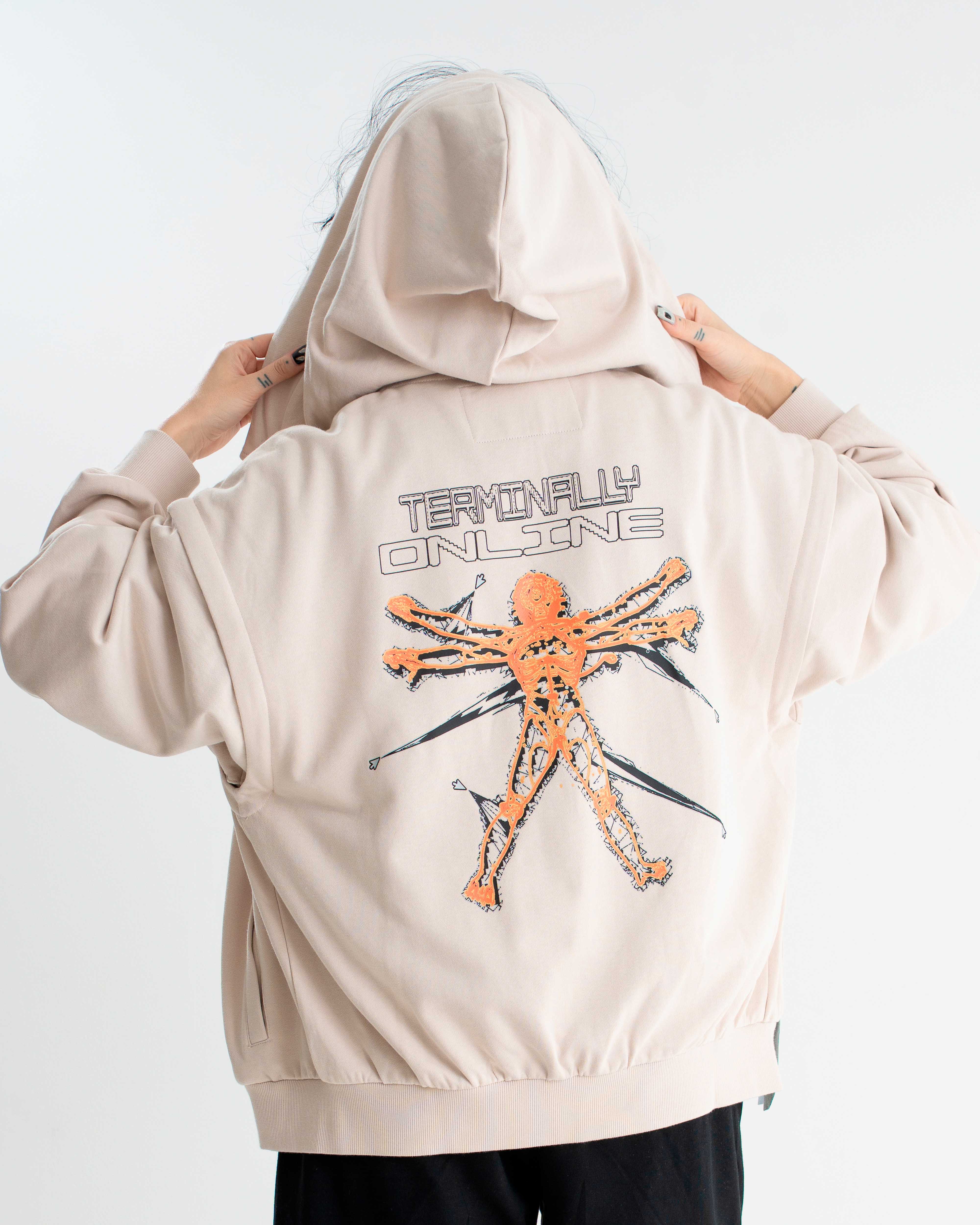 WIRED ZIP-UP HOODIE – NONSENSE.JP