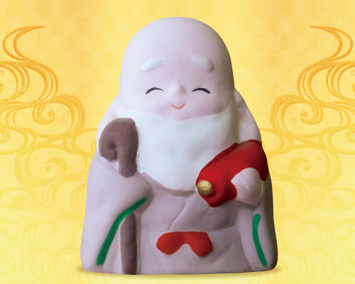おおたわら七福神：福禄寿尊（ふくろくじゅそん）招徳人望の神様《
