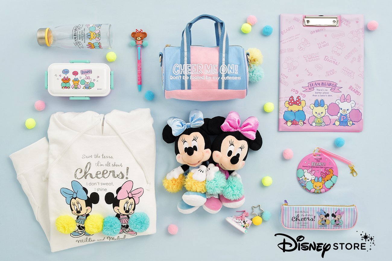 ディズニーストア ミニー の姪っ子 メロディ ぬいぐるみ チアガール