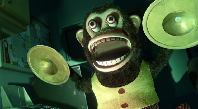 このトイ・ストーリーの猿の人形(？)がBo3ゾンビのシンバルモンキーに