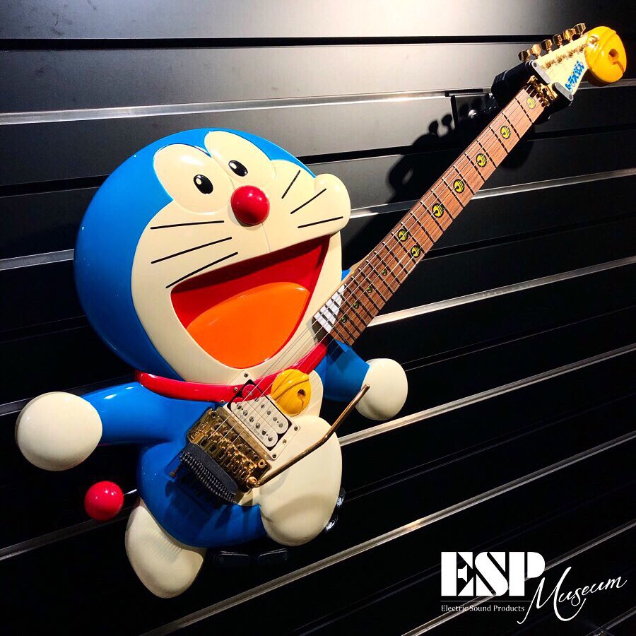 Takamiy's Guitar Heaven 2019】 👑ESP ドラえもん #2 ESP Museum内を