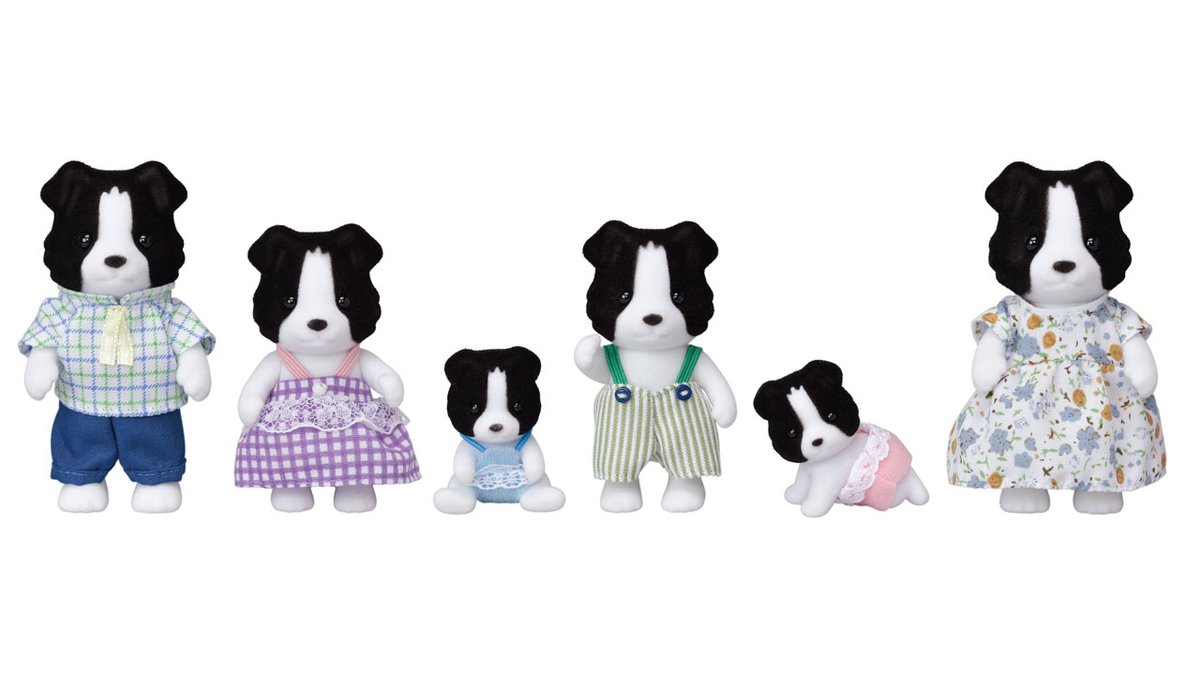 2020年9月12日発売予定！ 35周年限定商品 「ボーダーコリーファミリー