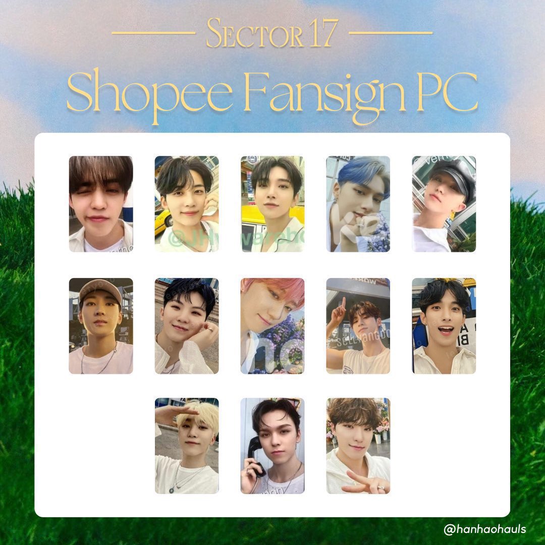 SEVENTEEN 'SECTOR 17' WEVERSE ver. photocard seventeen