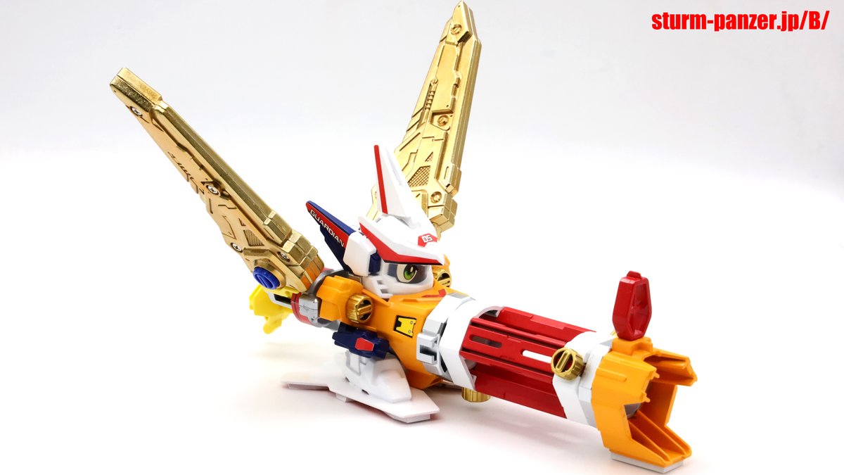 完成】コロコロ改造Rビーダマンその1「ガーディアンフェニックス正統派