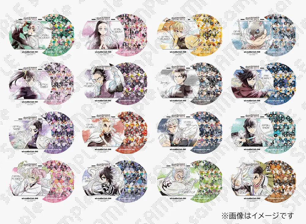 ufotableCafe×マチ☆アソビCAFE OSAKA】 「#鬼滅の刃」隊士百景
