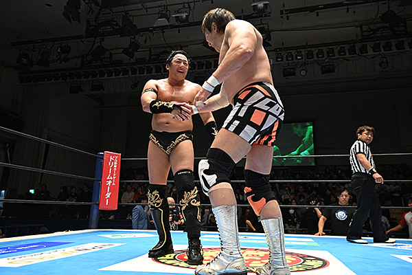 ☆セミファイナル 『WORLD TAG LEAGUE』Aブロック公式戦 後藤＆YOSHI