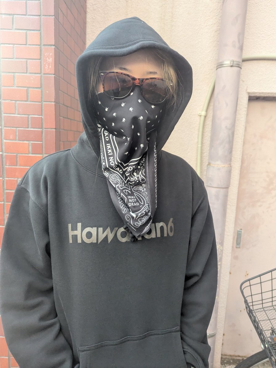 HAWAIIAN6ロゴパーカー初の受注生産締め切りは12/7 21:00までとなり