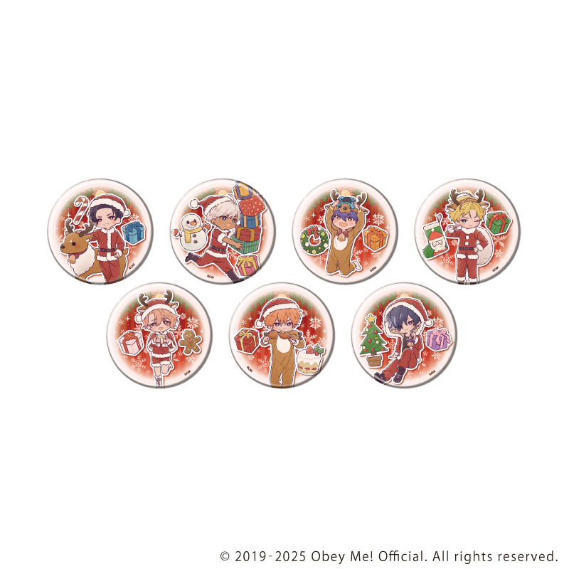 コレイズで予約開始！ Obey Me! Nightbringer_缶バッジ29/クリスマス