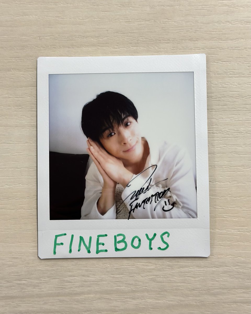 チェキプレ企画📸】 FINEBOYS10月号にご登場いただいてる、FANTASTICS