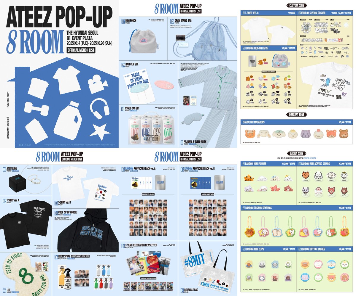 ATEEZ 8ROOM 7th Anniversary POPUP🏴‍☠️ デビュー7周年記念