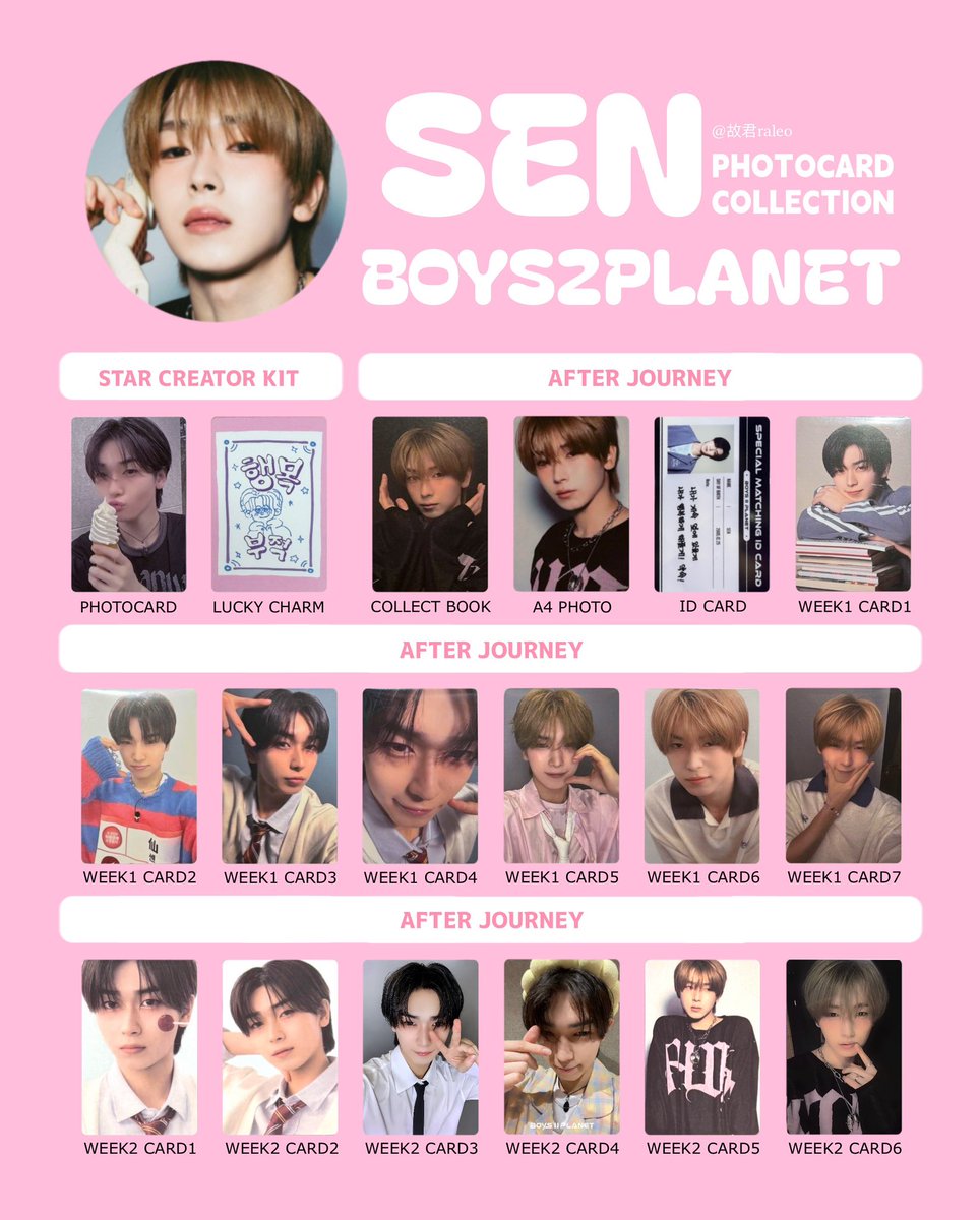 キムゴヌ BOYS2PLANET ボイプラ アーカイブ展 トレカ 8枚セット