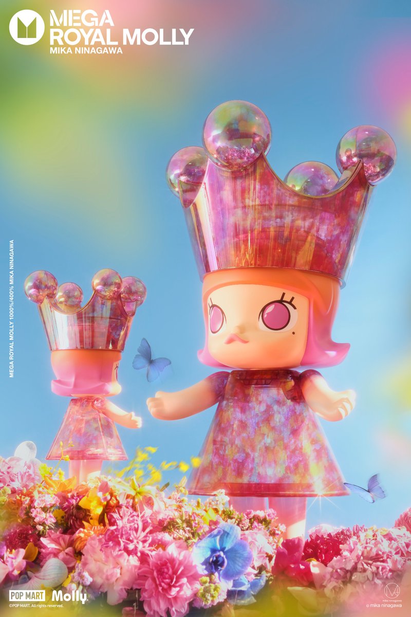 Step into the kaleidoscopic world built by ROYAL MOLLY and Mika