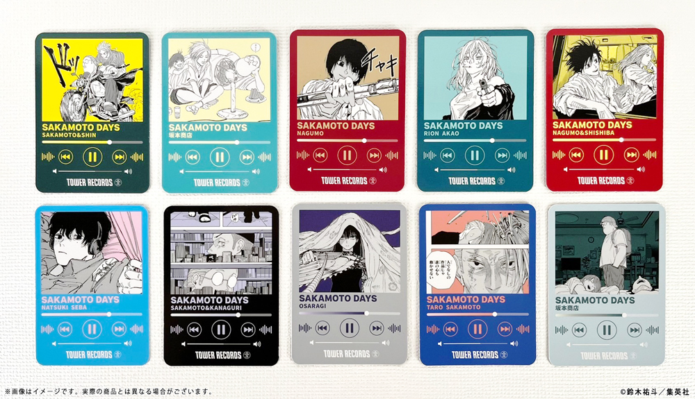 🏪#SAKAMOTODAYS×タワレコカフェ☕ 【商品情報】 🔷ミュージック