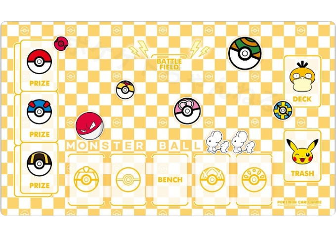 ポケカ海外】 韓国語版ポケモンカードにて新しいプレイマット